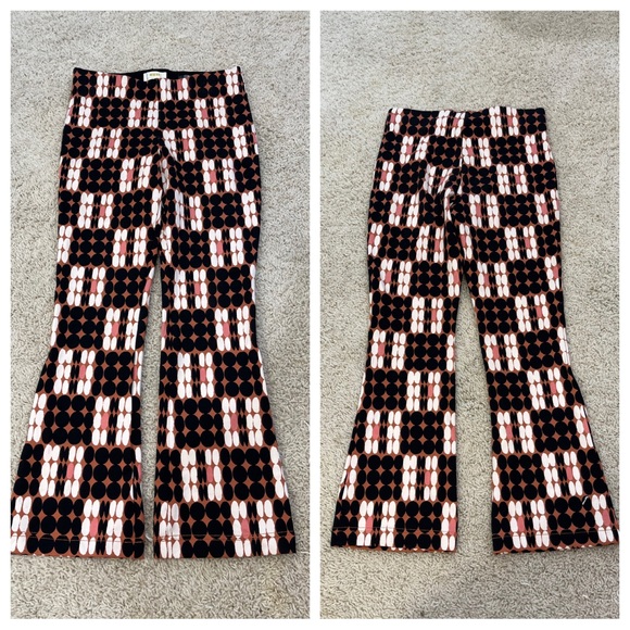 Anthropologie Maeve The Margot Kick Flare Crop - Picture 3 of 7